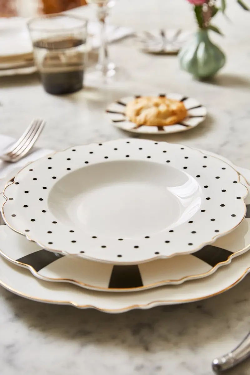 Plato Hondo Puntos Cristina Oria