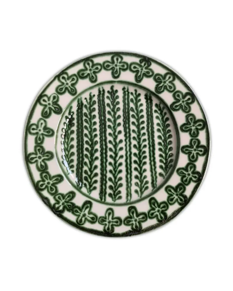 PLATO LLANO CÁNDIDO (verde)