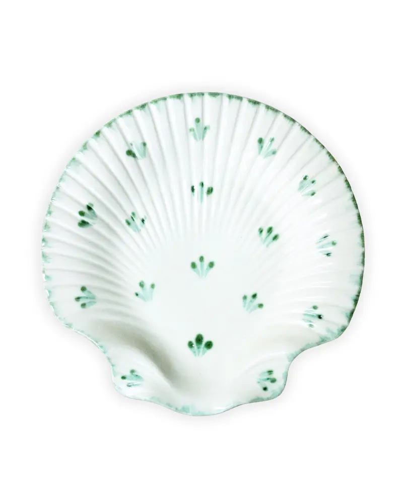 PLATO LLANO CONCHA (verde)