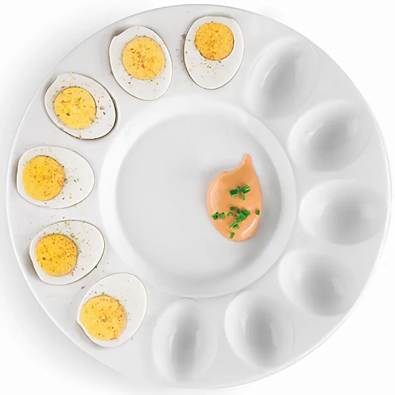 PLATO PRESENTACIÓN HUEVOS 12 CAVIDAD