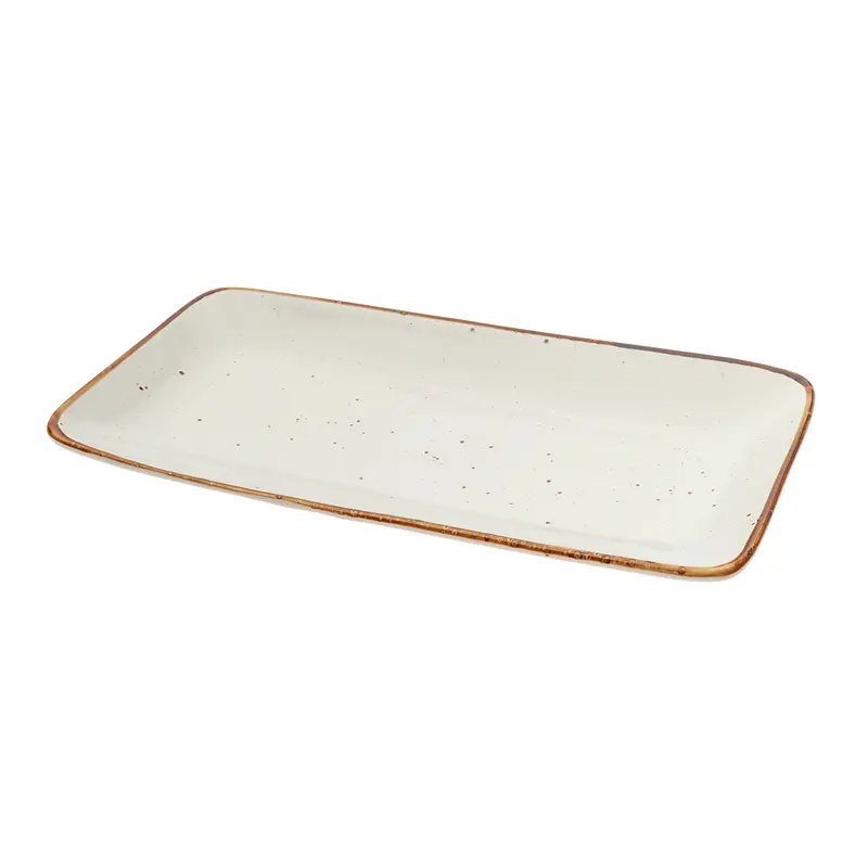 Plato rectangular akiko