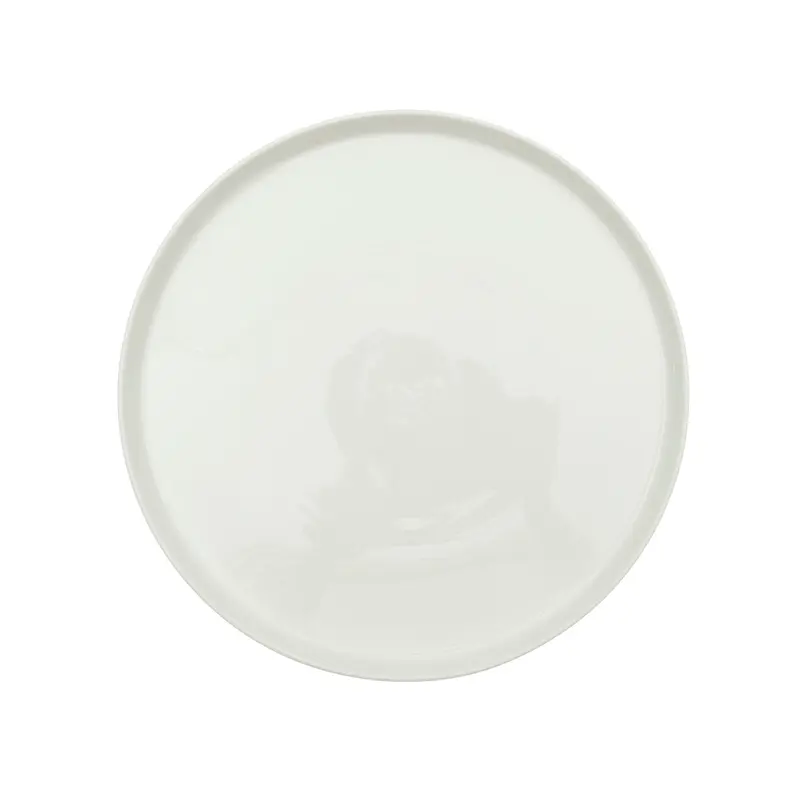 PLATO REDONDO 26X26X2 BLANCO
