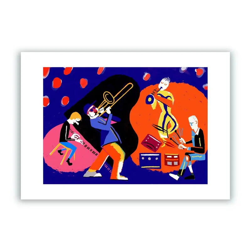 Playing Impresión Giclée