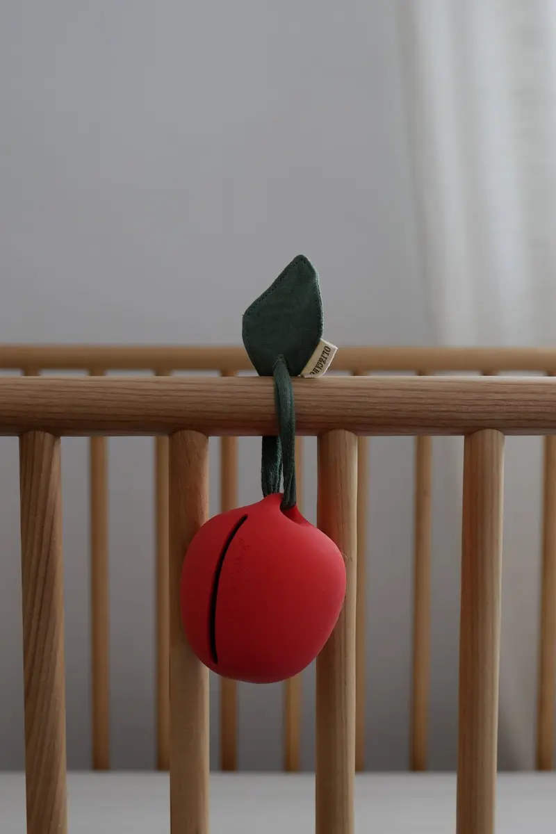 Portachupetes Para Bebés Con Diseño De Manzana