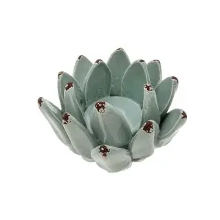 Portavela Flor Verde
