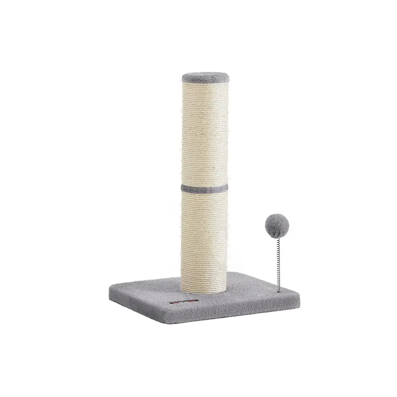 Poste Rascador para Gatos 53 cm de Alto Gris Paloma