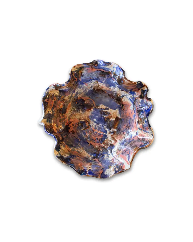 POTTERY LLANO MEDIANO (morado y rosa)