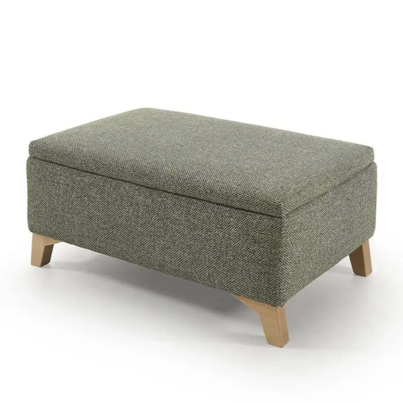 Pouf Banqueta con Arcón Pata Alta