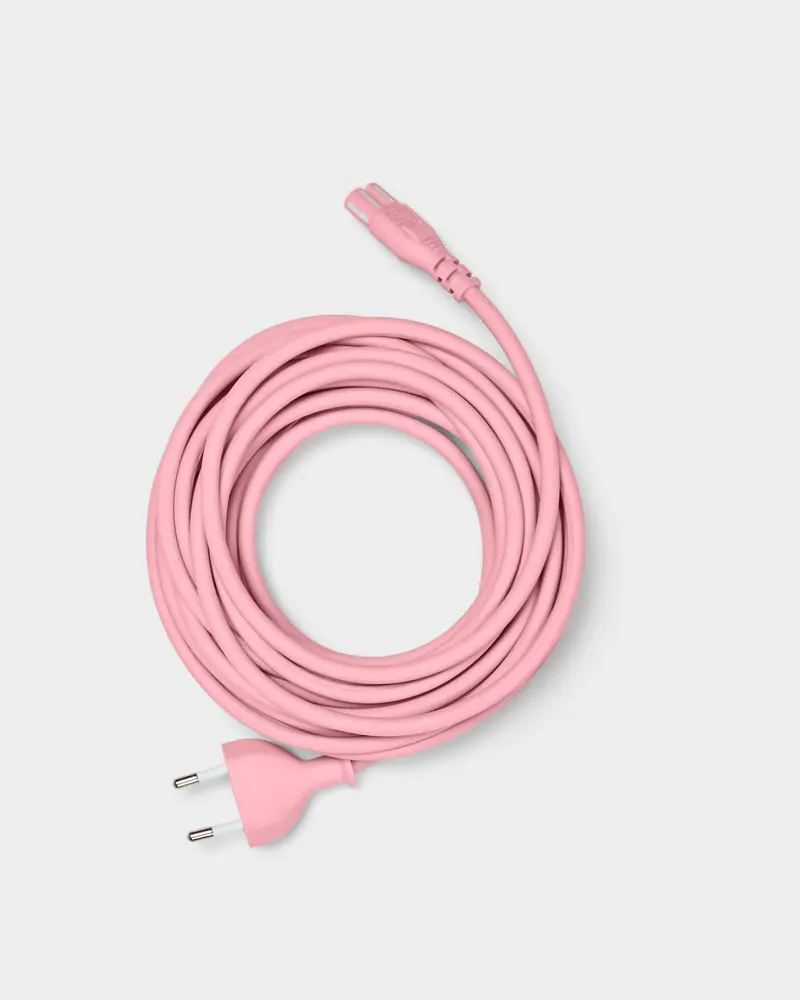 Power Cable 7,5m - Bubble Gum