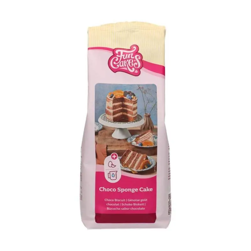 PREPARADO PARA BIZCOCHO DE CHOCOLATE FUNCAKES 1KG