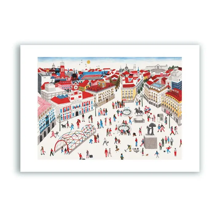 Puerta del Sol Impresión Giclée