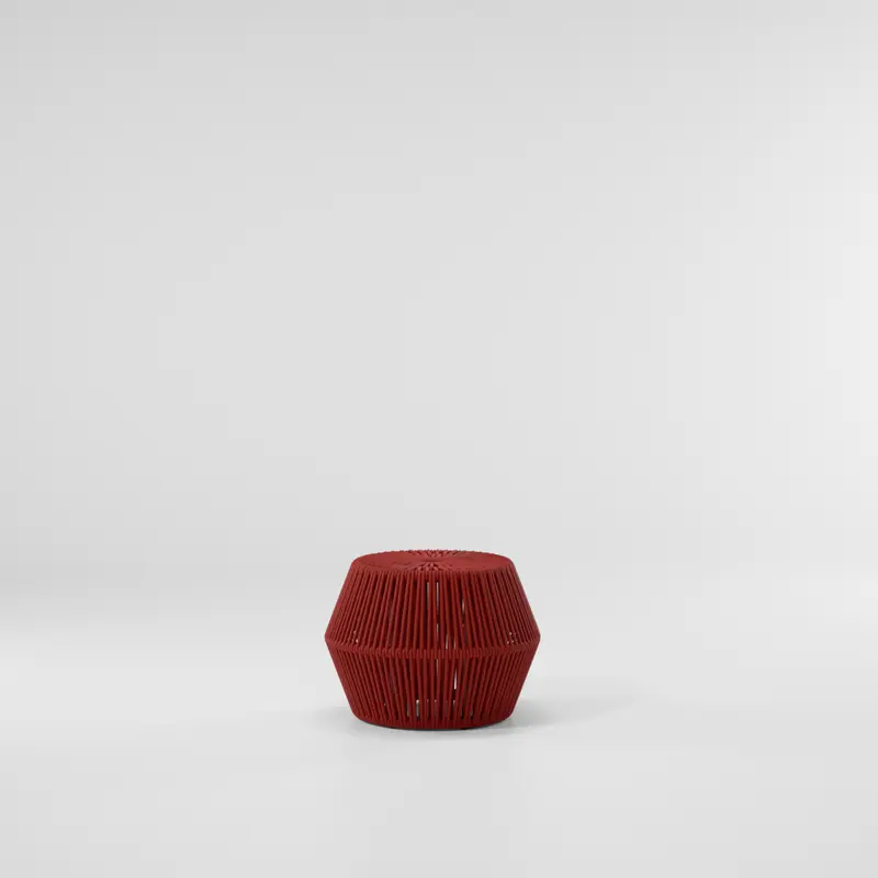 Puf alto ZigZag Objects | Cuerda Z15