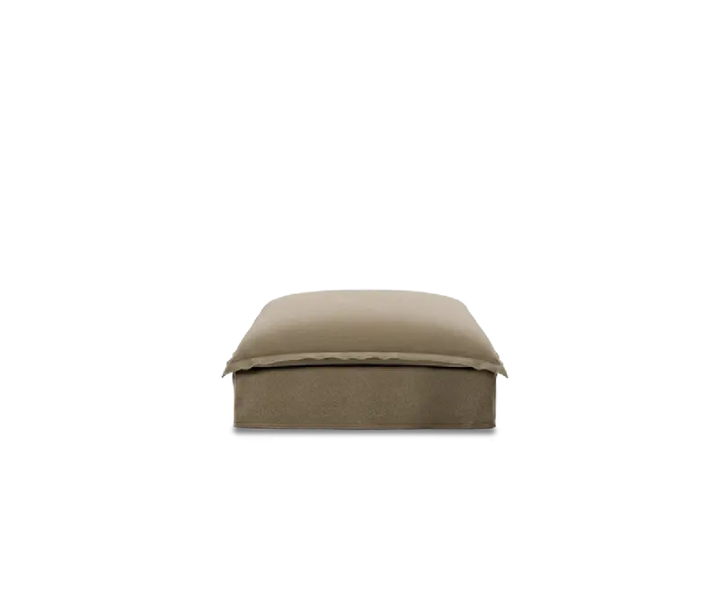 Puff 1 plaza personalizable moderno grande Palermo
