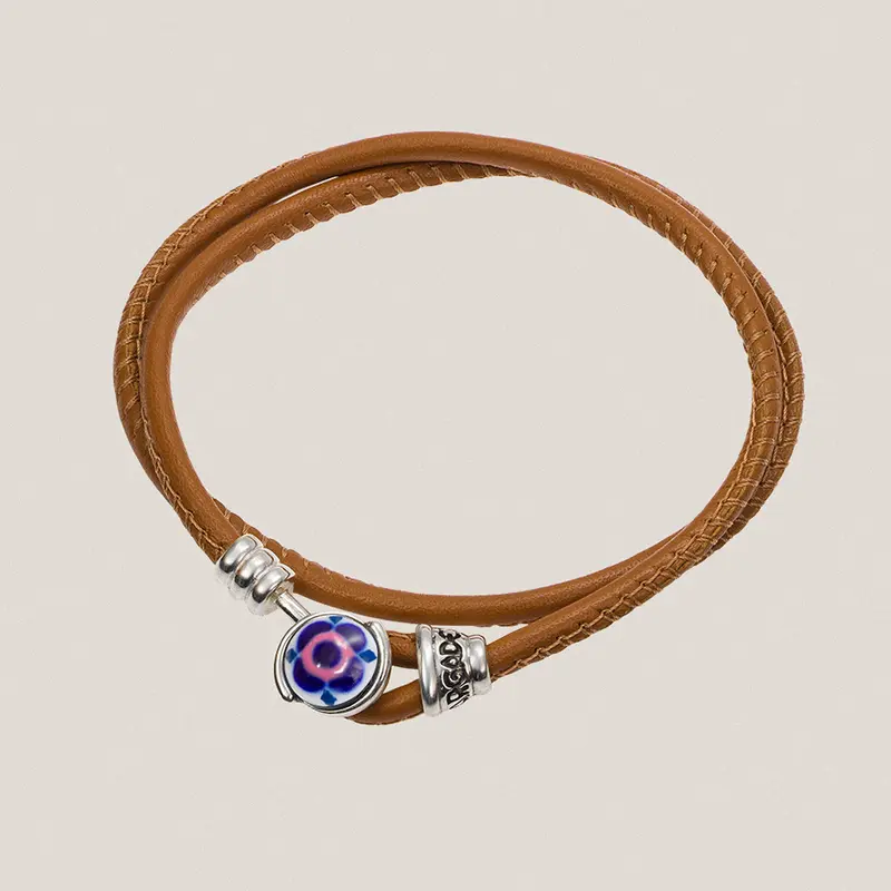 Pulsera Estilo Camel Flor