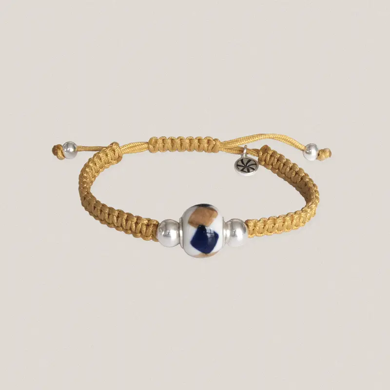 Pulsera Orzán Cordón Ocre