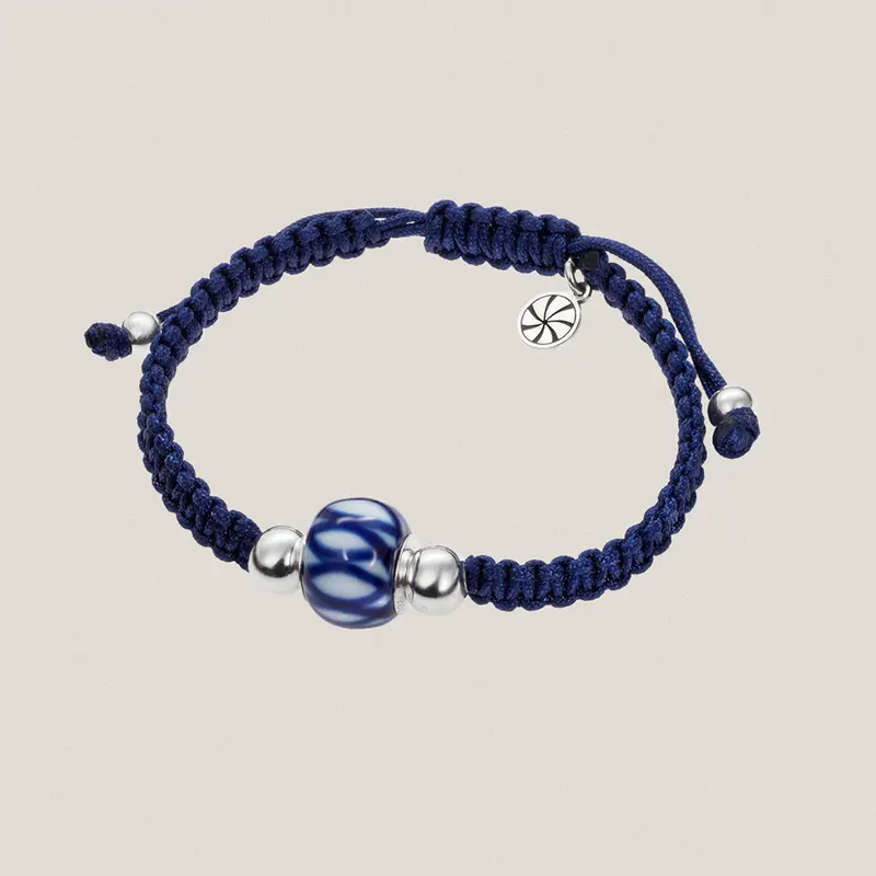 Pulsera Pantín Cordón Azul