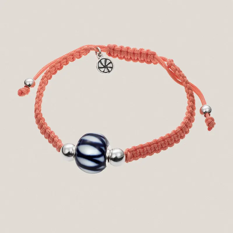 Pulsera Pantín Cordón Coral