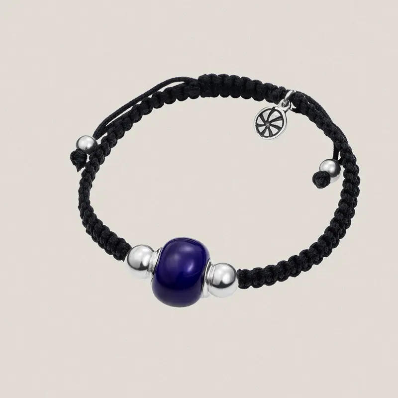 Pulsera Rueta Cordón Negro