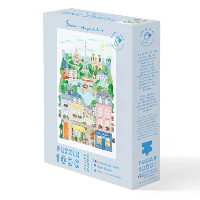 Puzzle Paris por Hoglet&Co - 1000 Piezas