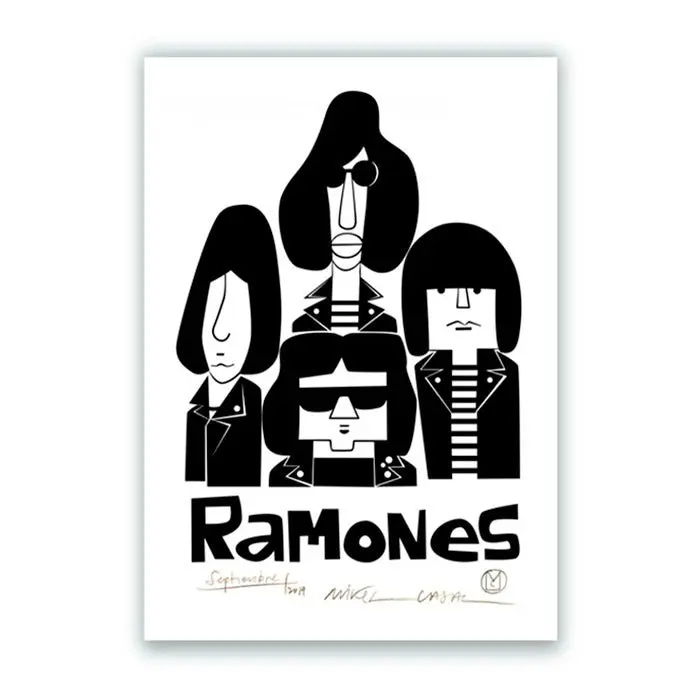 Ramones Impresión Giclée
