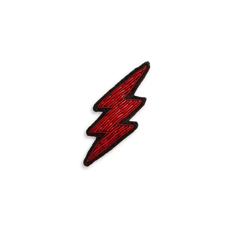 Rayo Rojo Broche Hecho a Mano