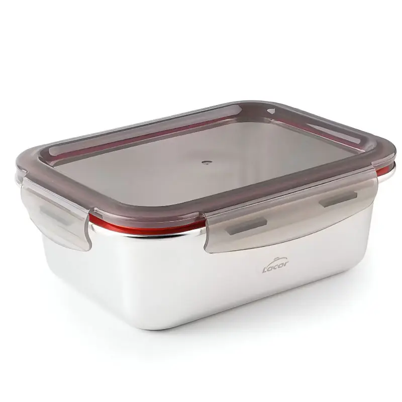 RECIPIENTE RECTANGULAR ECOINOX 1250ML