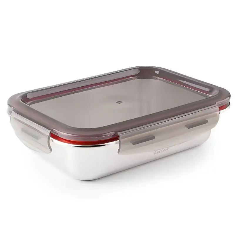 RECIPIENTE RECTANGULAR ECOINOX 800ML