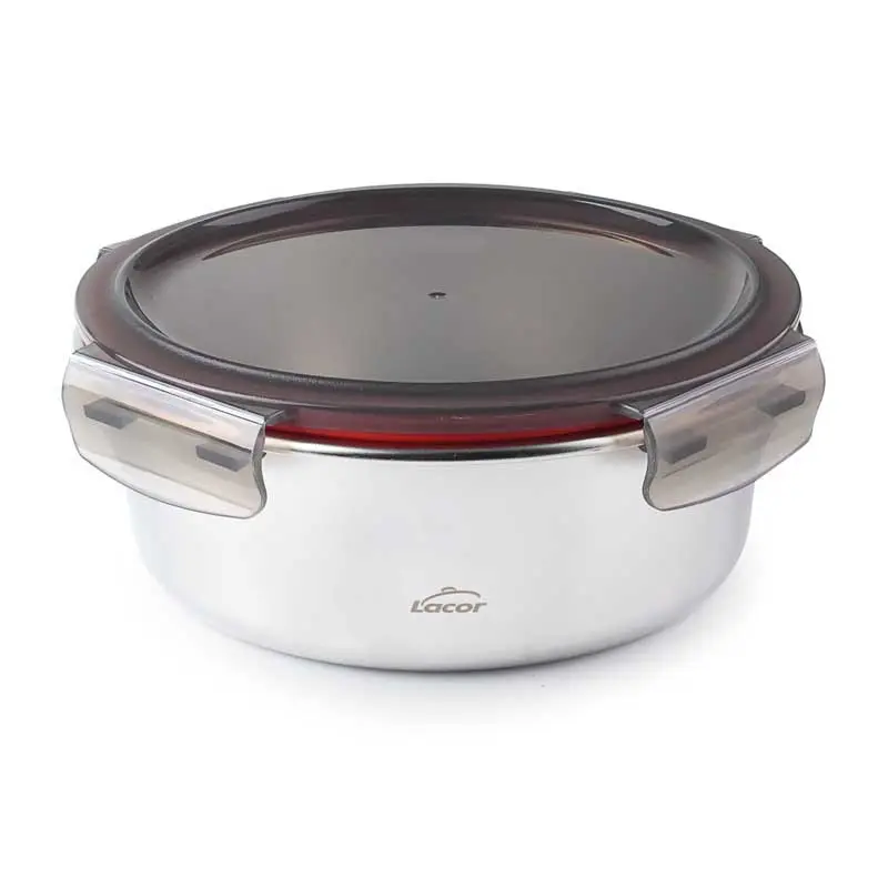 RECIPIENTE REDONDO ECOINOX 690ML