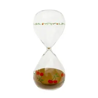 Reloj de arena marron
