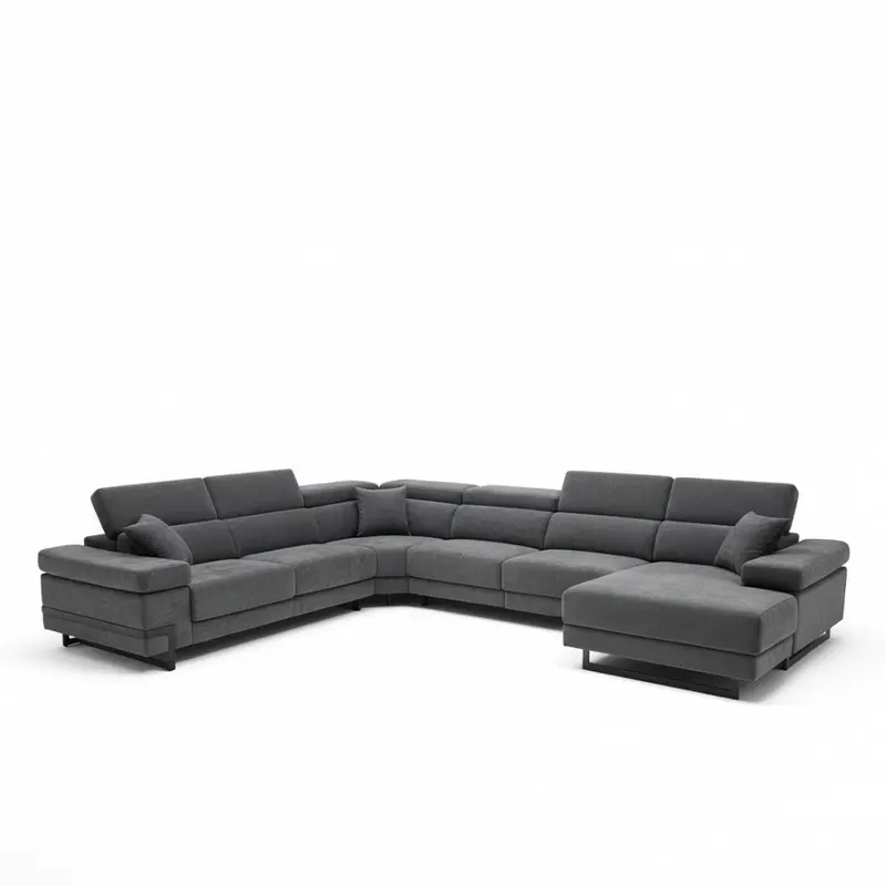 Rinconera con Chaiselongue modelo ACAPULCO Tapizado Aquaclean apto para masctotas