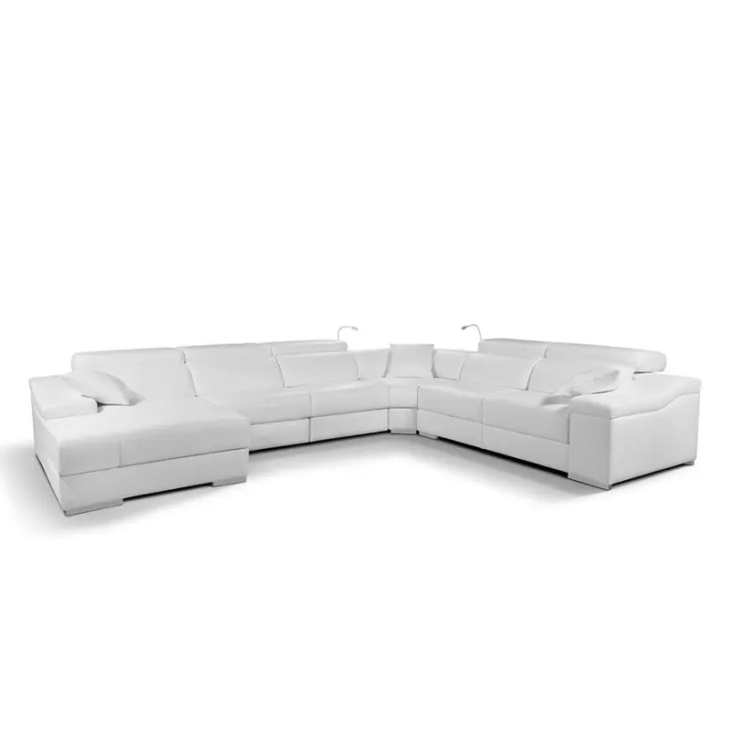 Rinconera con Chaiselongue modelo GIULIETTA Tapizado Piel