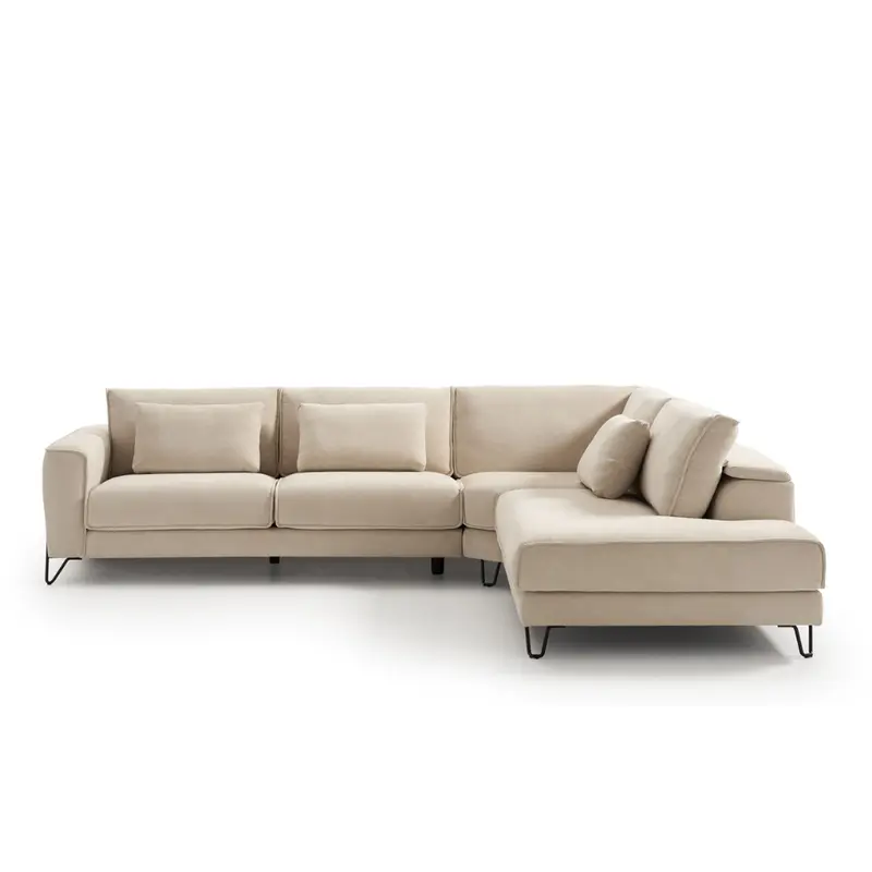 Rinconera de diseño abierto modelo AUSTRAL  tapizado Aquaclean