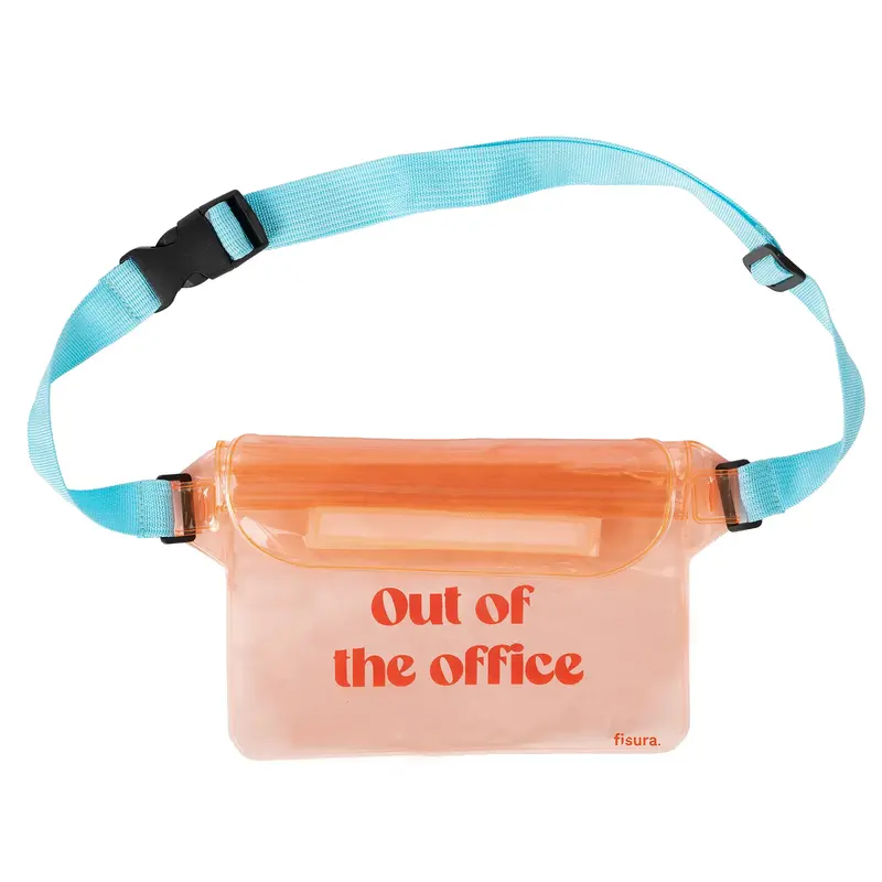 Riñonera estanca "Out of the office"
