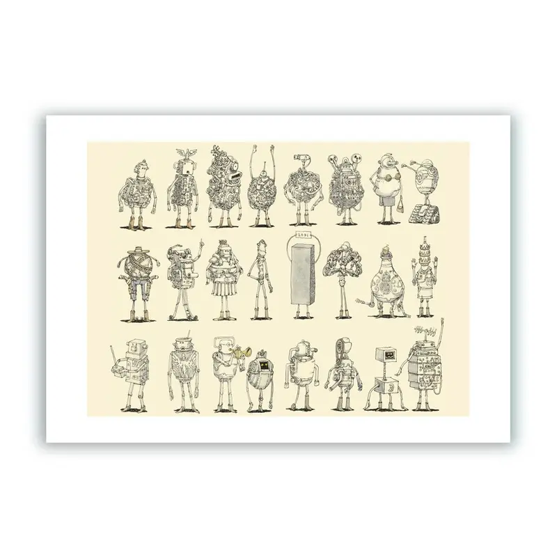 Robotics Impresión Giclée