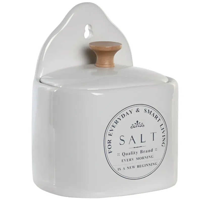SALERO GRES BLANCO 11X8X15CM