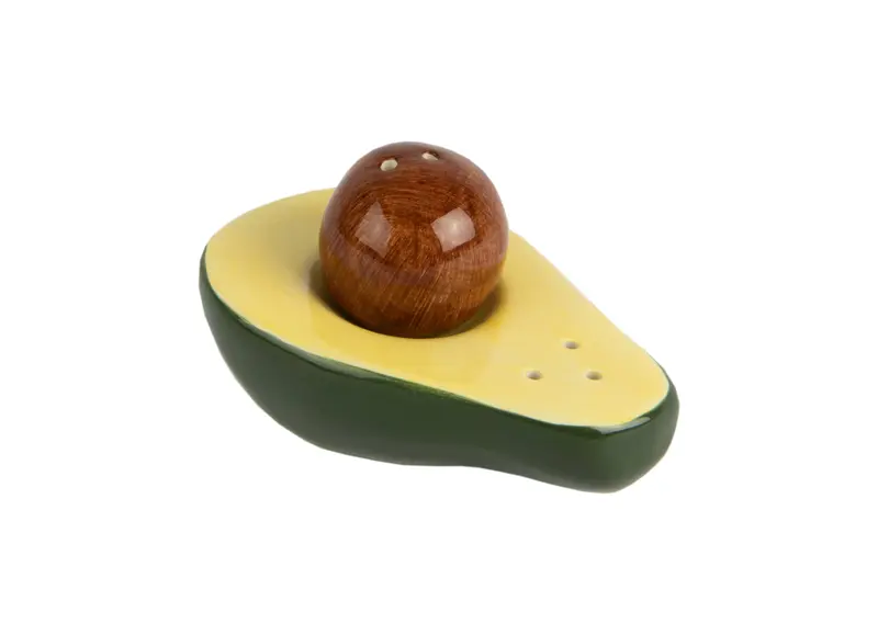 Salero y pimentero “aguacate”