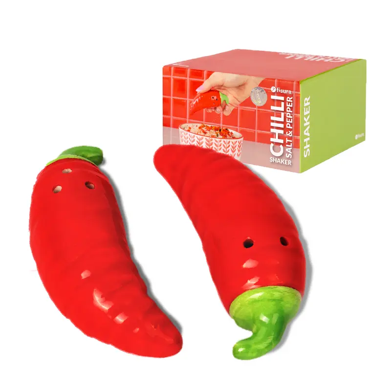 Salero y pimentero “Chilli”