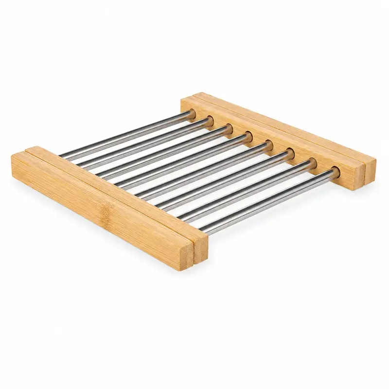 SALVAMANTEL ACERO BAMBU EXTENSIBLE