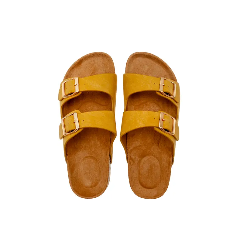 Sandalias de Dama en Color Amarillo con tallas desde la 36 a la 41