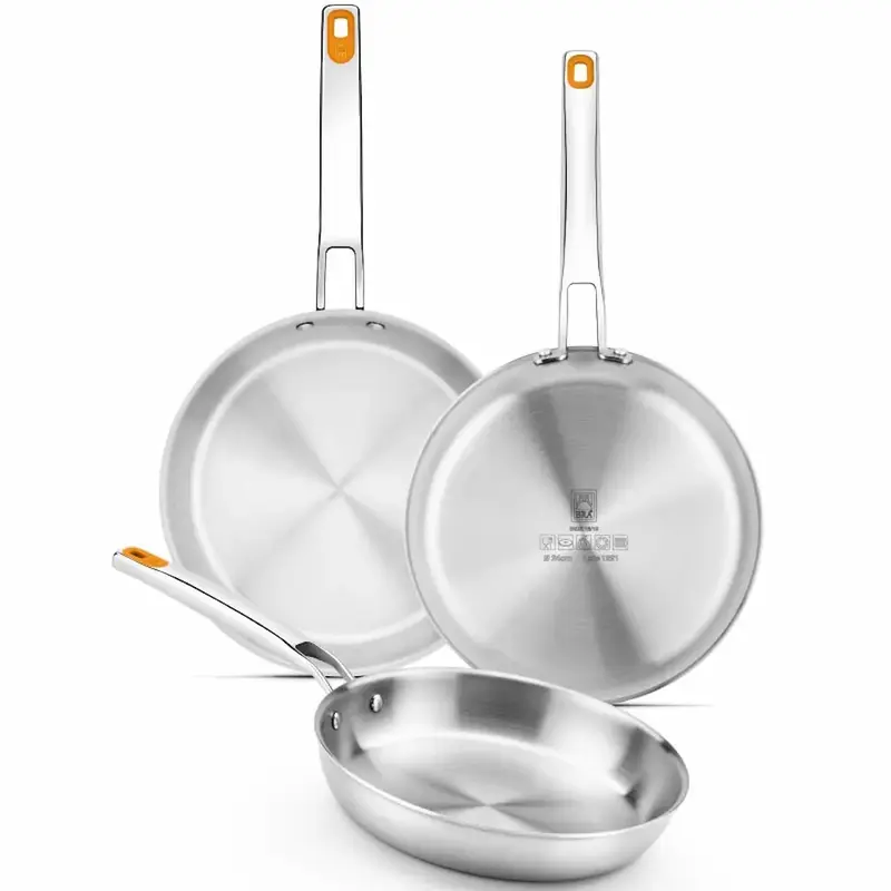SARTEN EFFICIENT ACERO INOX TRIPLY BRA