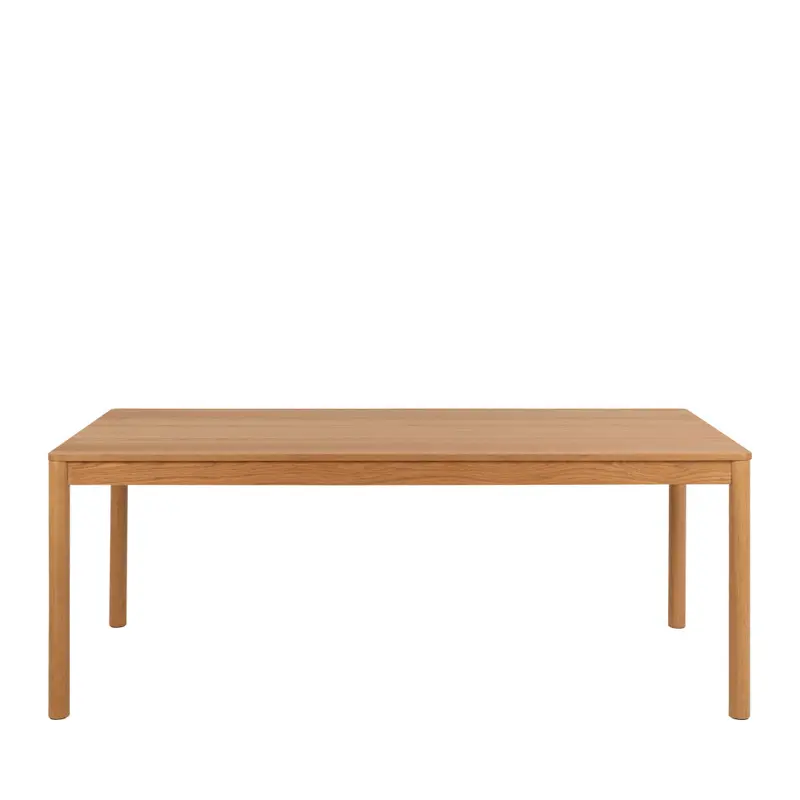 Savacou - Mesa de comedor extensible para 8 a 12 personas de madera 200-300x100cm