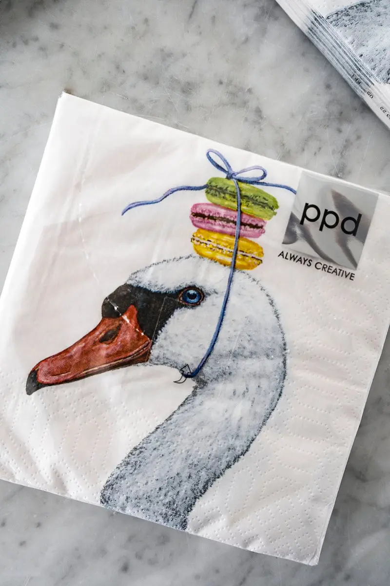 Servilletas Cisne Gourmet Grandes