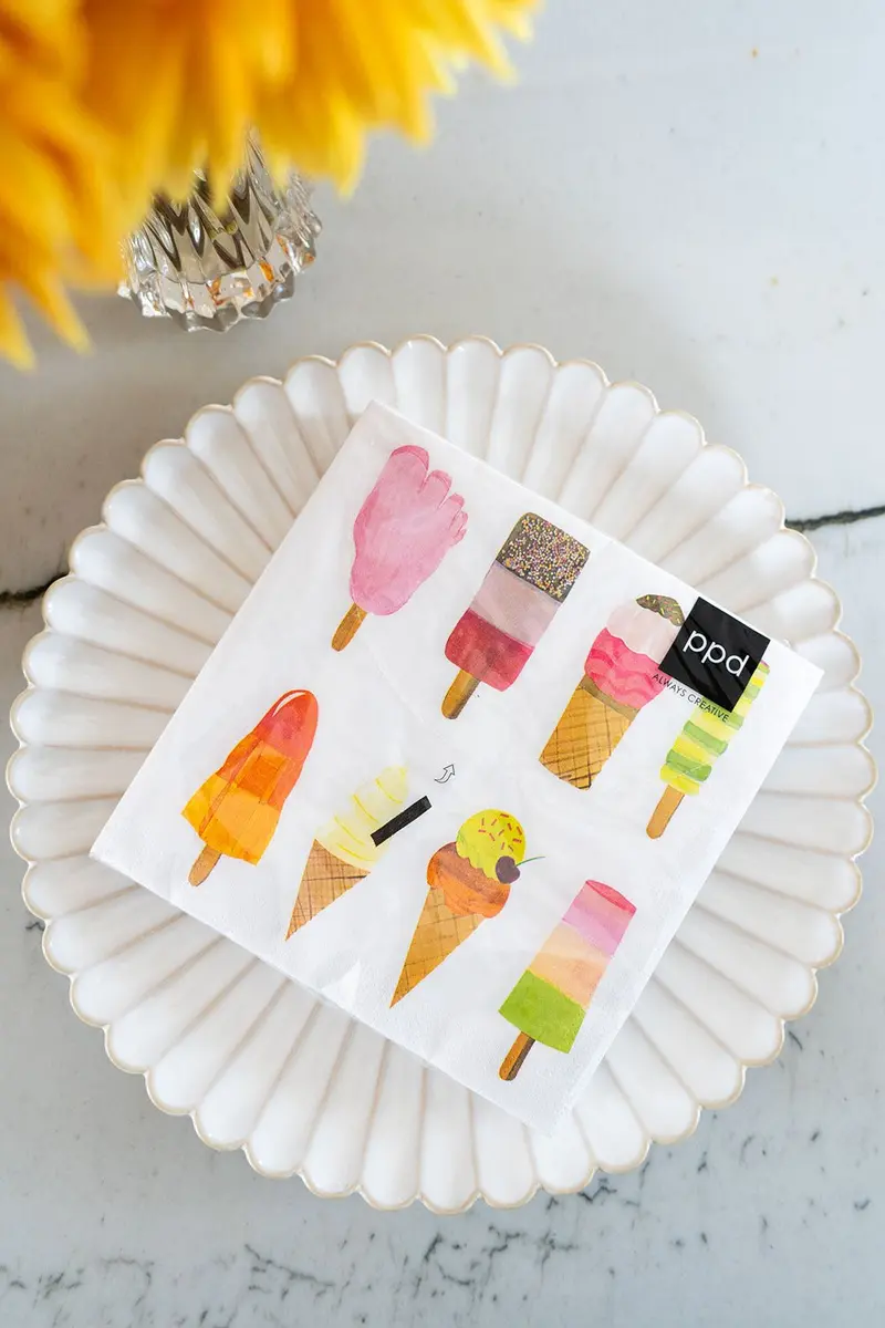 Servilletas Helados Grandes