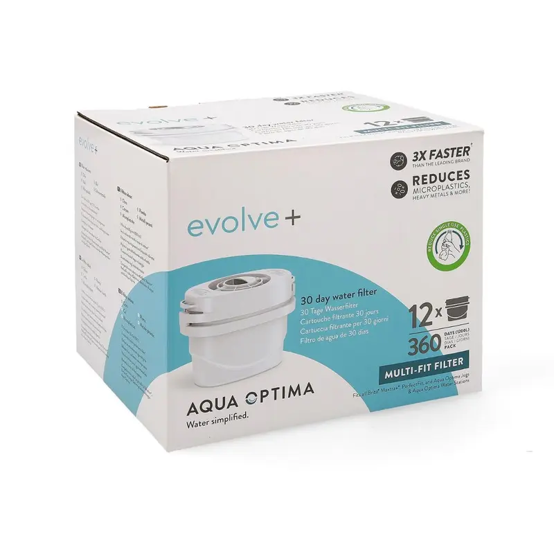 SET 12 FILTROS AGUA SINGLE LIFE EVOLVE COMPATIBLE BRITA