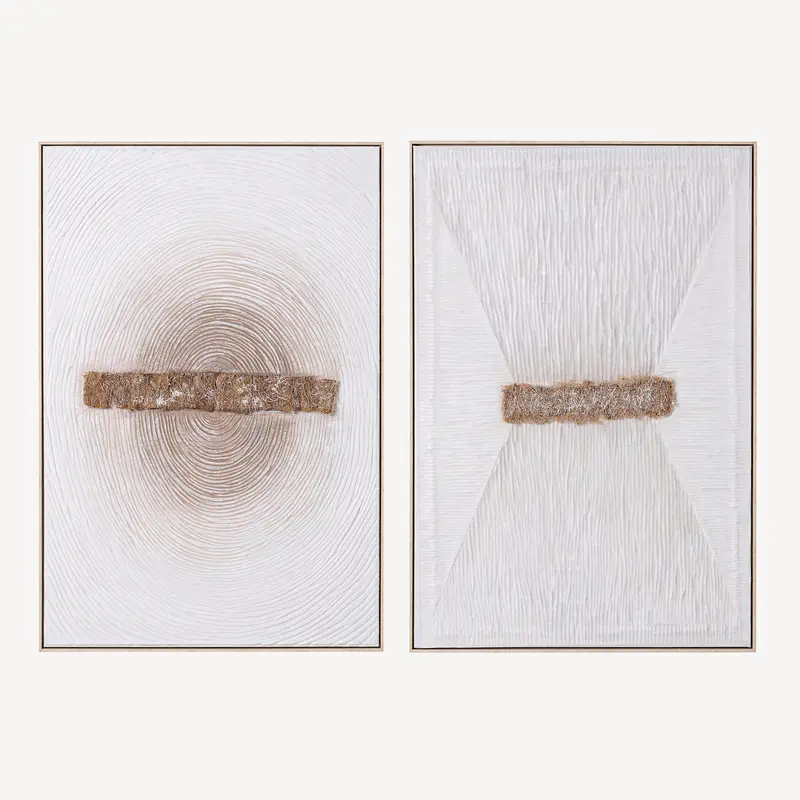 Set 2 Cuadros Mantra 120x80cm