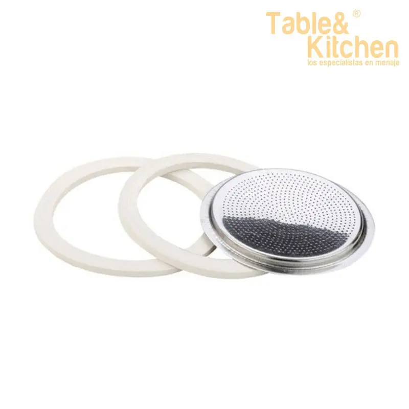 SET 2 JUNTAS+ FILTRO CAFETERA ISABELLA 4 TAZAS