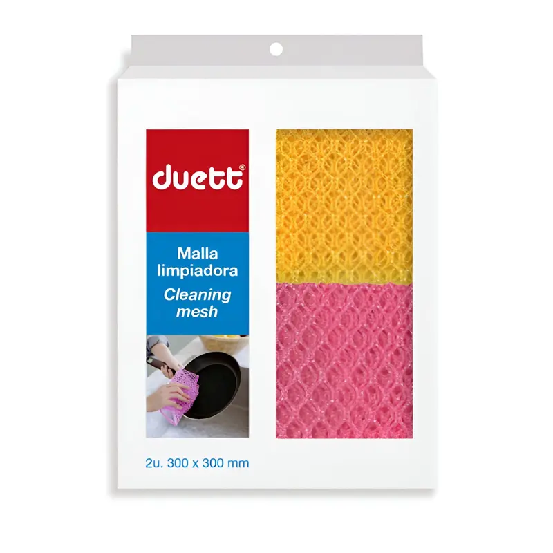 SET 2 MALLAS LIMPIADORAS DUETT