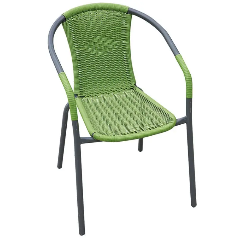 SET 2 SILLAS JARDIN BASIC VERDE