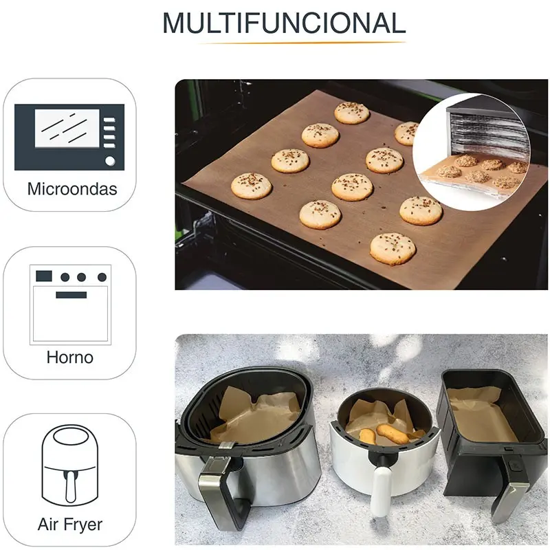 SET 3 LAMINAS HORNO ANTIADHERENTE 30X40CM LACOR