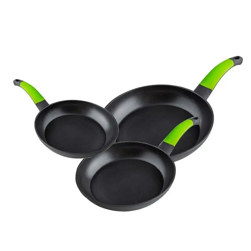SET 3 SARTENES AL. ECO. XYLAN 18-20-24CM
